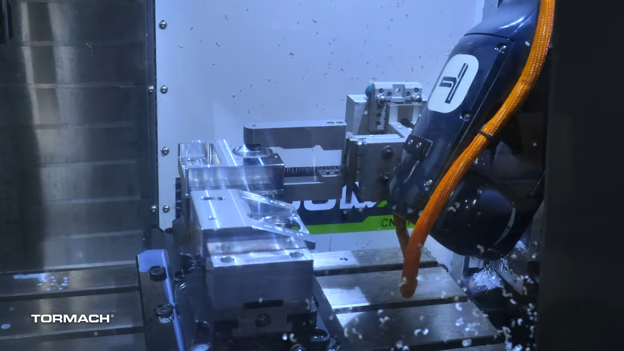 Integrating the 1500MX CNC Mill with the ZA6 Industrial Robot for